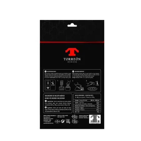 Salchichón Ibérico de Bellota 80g (Salsiccia Iberica di Ghianda - Taglio Sottile in Astuccio)